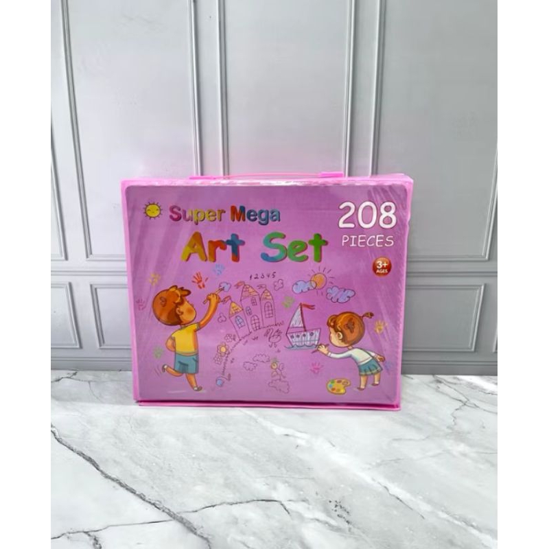 

KRAYON SUPER MEGA ART SET 208 PCS