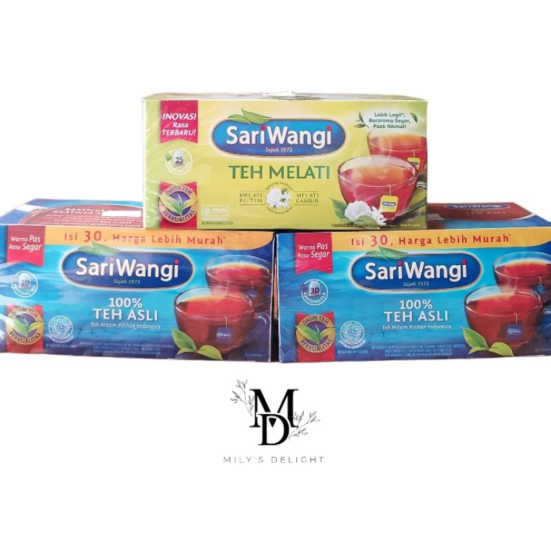 

Sari Wangi Teh Celup Asli 25s TERMURAH