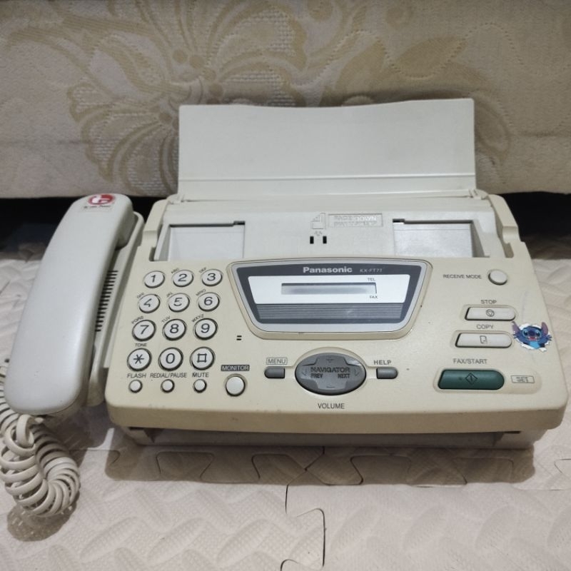 [PRELOVED] Mesin Fax dan Telepon Panasonic KX-Ft71