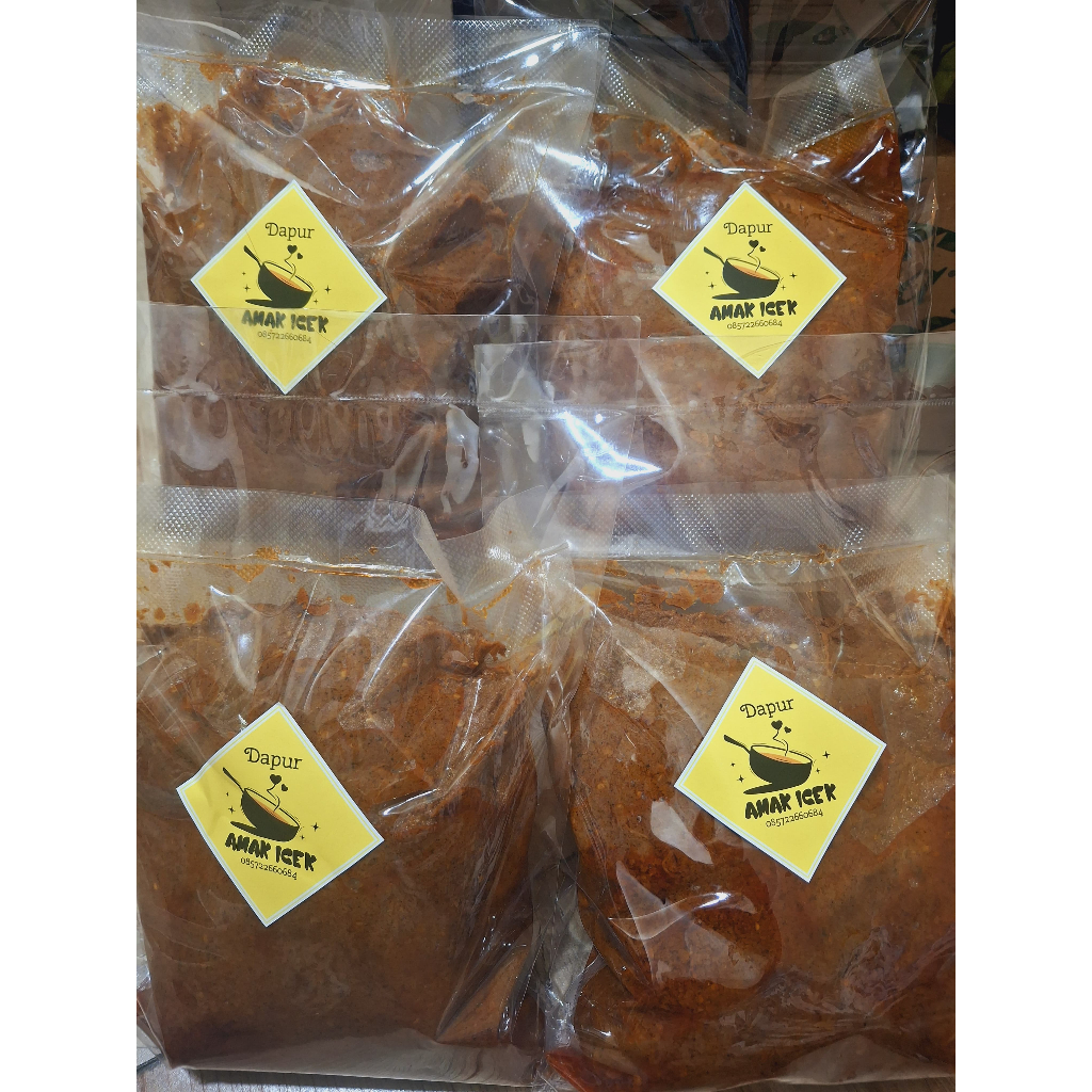 

Rendang sapi asli padang