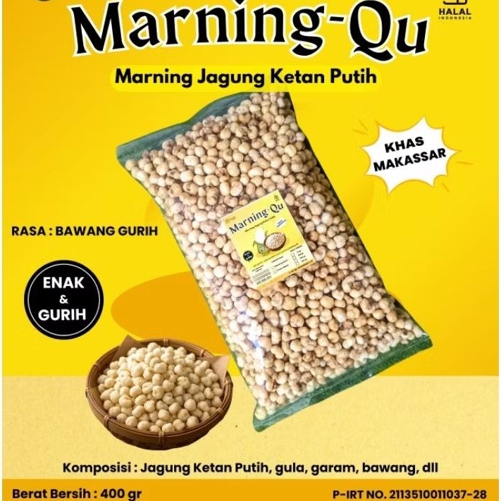 

Marning Jagung Ketan Istimewa Enak dan Renyah Cemilan Nagih - Snack Pedas - Food, Manis, Makanan, Keripik, Jajanan, Asin, Makanan Kering