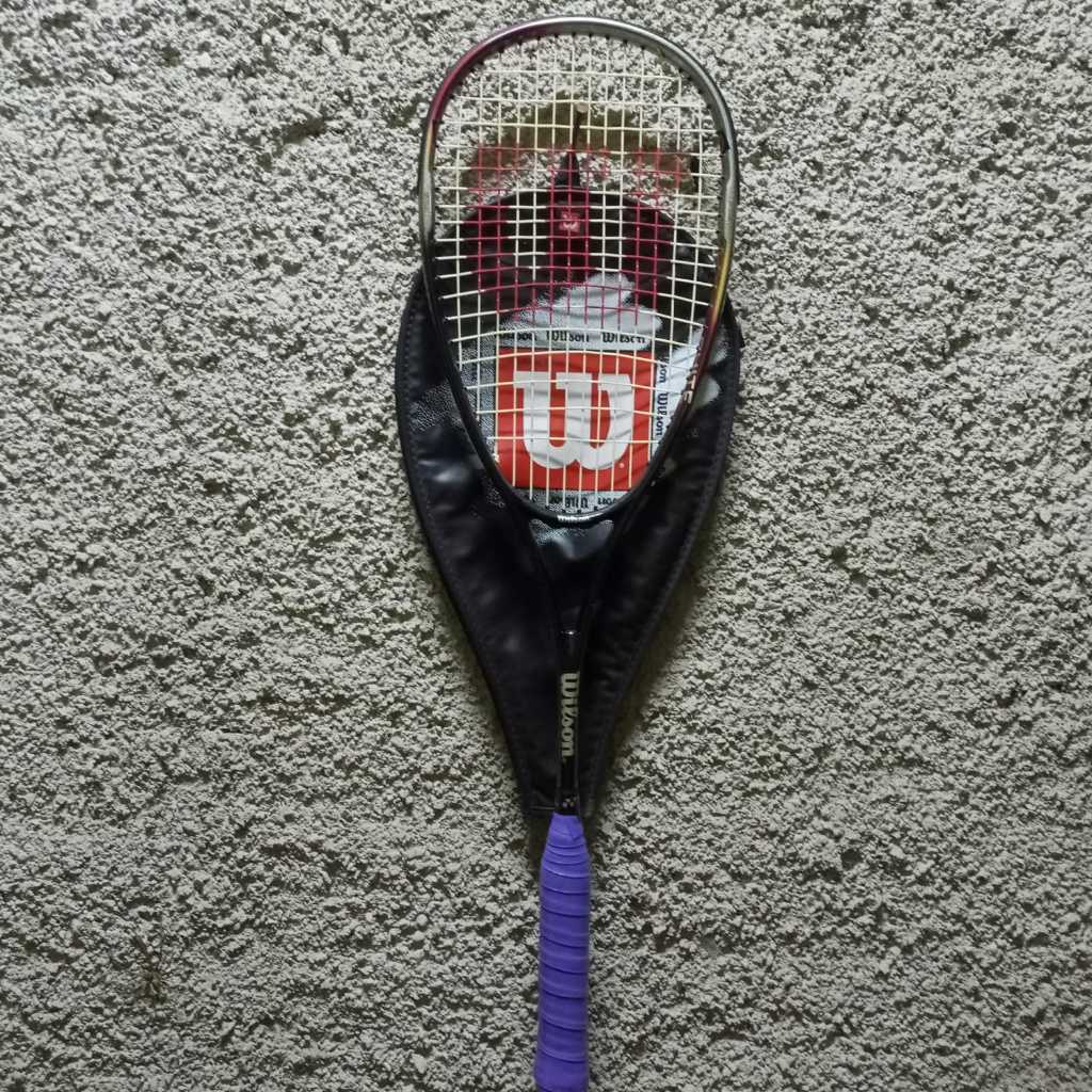 Raket Squash Wilson Graphite Comp Original Mulus
