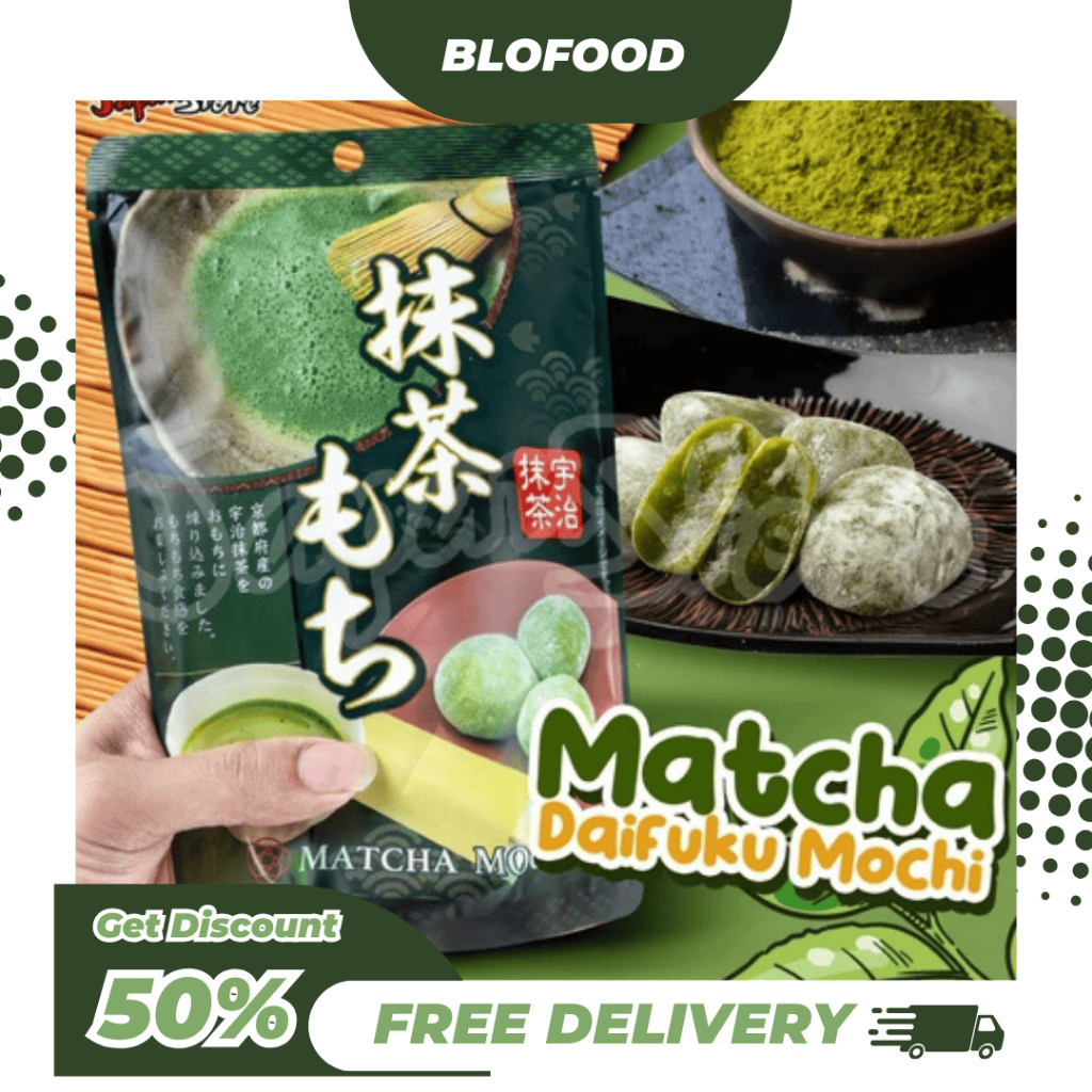 

BF.ID Daifuku Mochi Matcha / Japanese Matcha Mochi