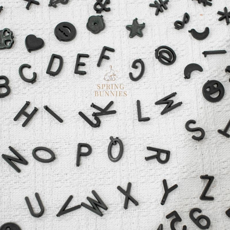 

Alphabet for Letterboard