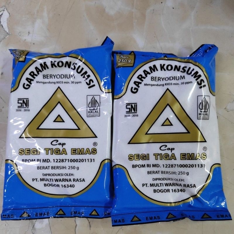

GARAM HALUS 250 GRAM ( 1 PCS) CAP SEGITIGA