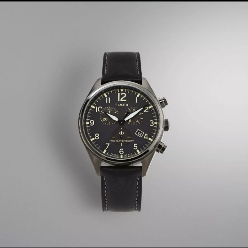 Jam tangan Timex waterbury Tw2r88400 Chrono Mens - Preloved