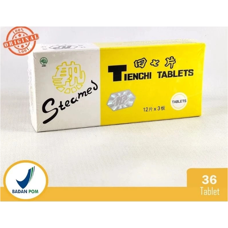 TienChi Ginseng Tablet Steamed 36s Papan Untuk Pertumbuhan Anak
