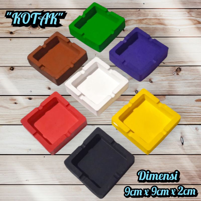 Asbak Murah / Asbak Gypsum / Asbak Estetik / Asbak Rokok Unik / Dekorasi,Souvenir Dll