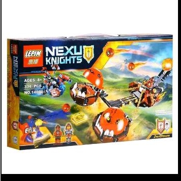 mini figure brick nexo beast master choas chariot 14004 lepin