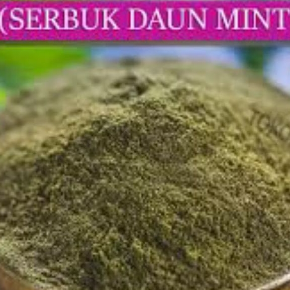 

Bubuk Serbuk Daun Mint 500 Gram