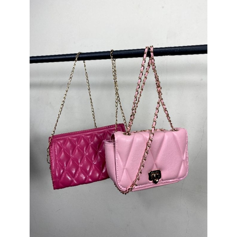 tas pink c&k shein