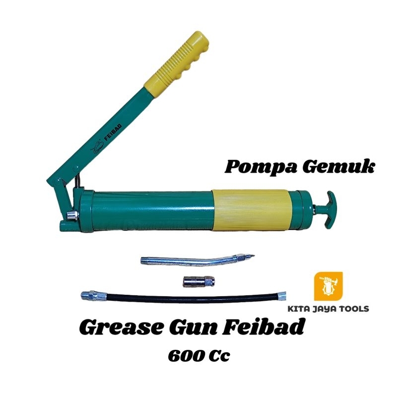 Grease Gun 600cc Pompa Gemuk Feibad