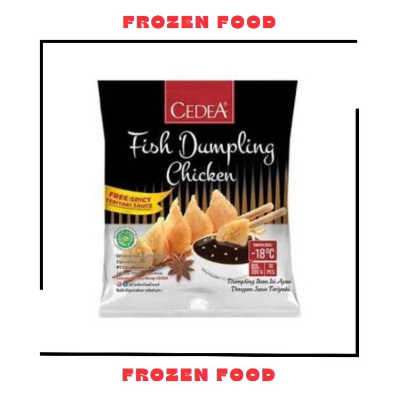 

Cedea Fish Dumpling Chicken 200gr