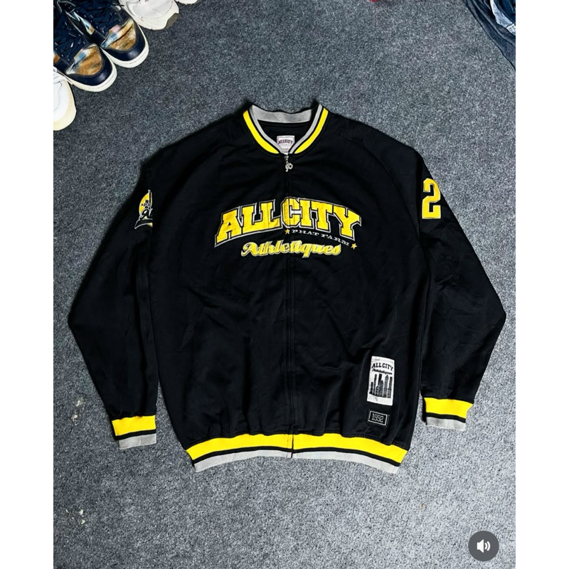 HIPHOP VARSITY JACKET PHAT FARM ALL CITY ATHLETIQUES 92 SERIES KARLKANI JNCO FUBU SOHK