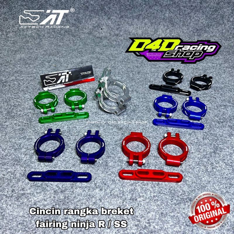 SAMBUNGAN RANGKA BREKET FAIRING NINJA SSR BEZITA ORIGINAL AITECH