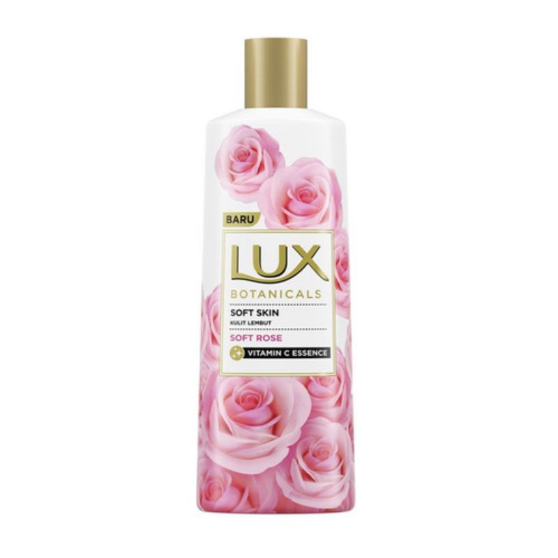 SABUN MANDI CAIR LUX BOTOL SOFT ROSE NETTO 100 ML