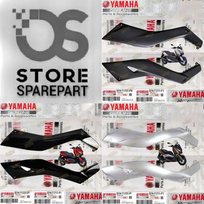 Delta Box XMAX 250 V1 OLD B74-F1711-00 B74-F1721-00 original Yamaha