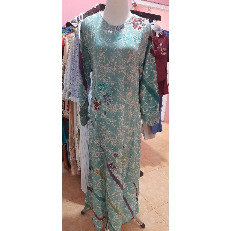daster Lengan panjang, gamis batik dewasa