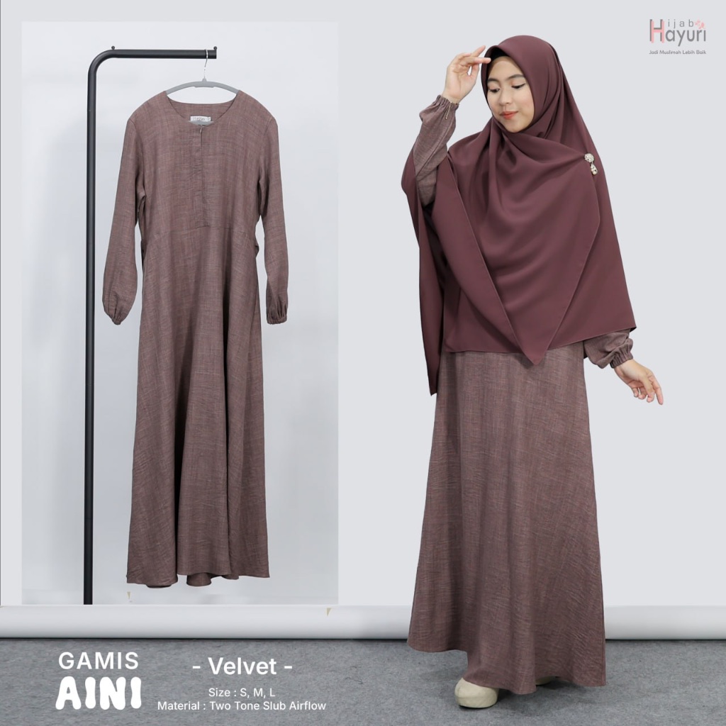 GAMIS SYAR'I AINI HIJAB HAYURI