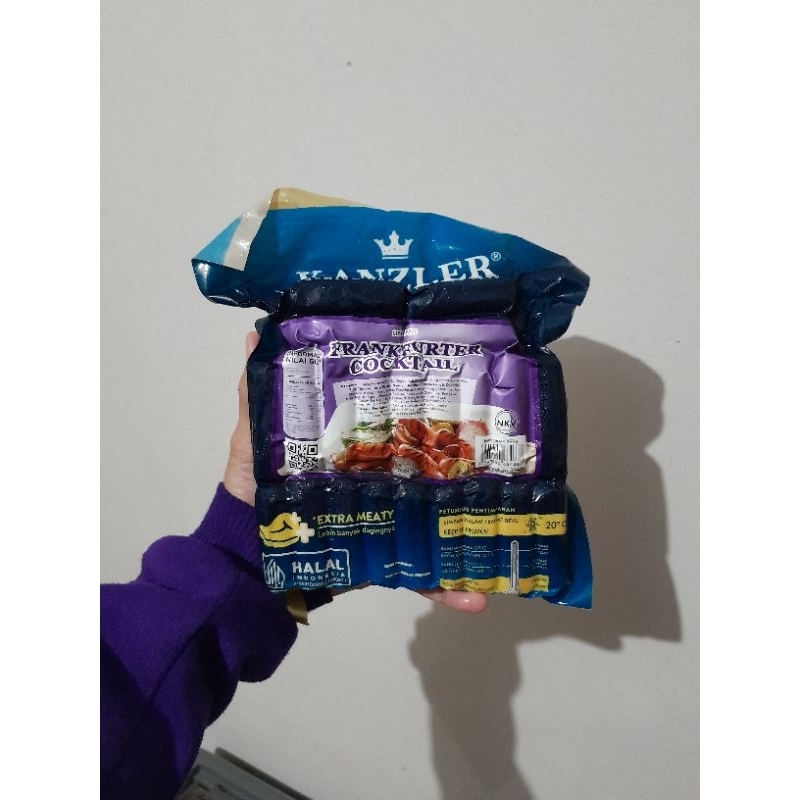 

[INSTAN ONLY] SOSIS KANZLER FRANK COCKTAIL 500GR