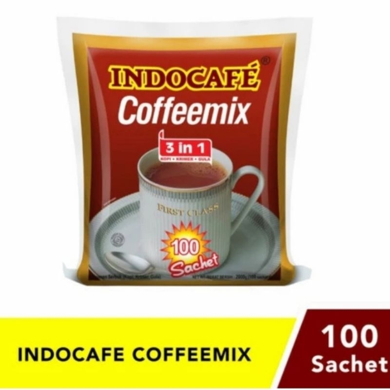 

INDOCAFE COFFEEMIX (100 SACHET /1 BAG)