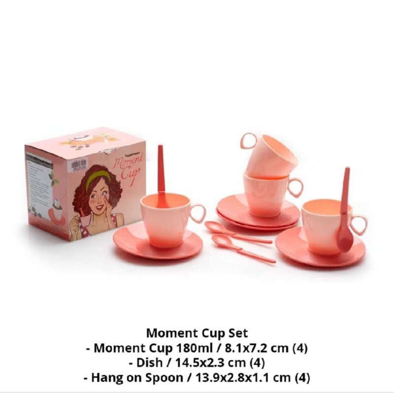 ORI-New Tupperware Moment Cup Set