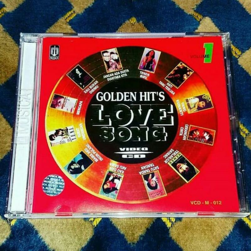 VCD Golden Hits Love Song Vol. 1 ft. DEWI YULL DESY RATNASARI BROERY MARANTIKA NICKY ASTRIA Inka Chr