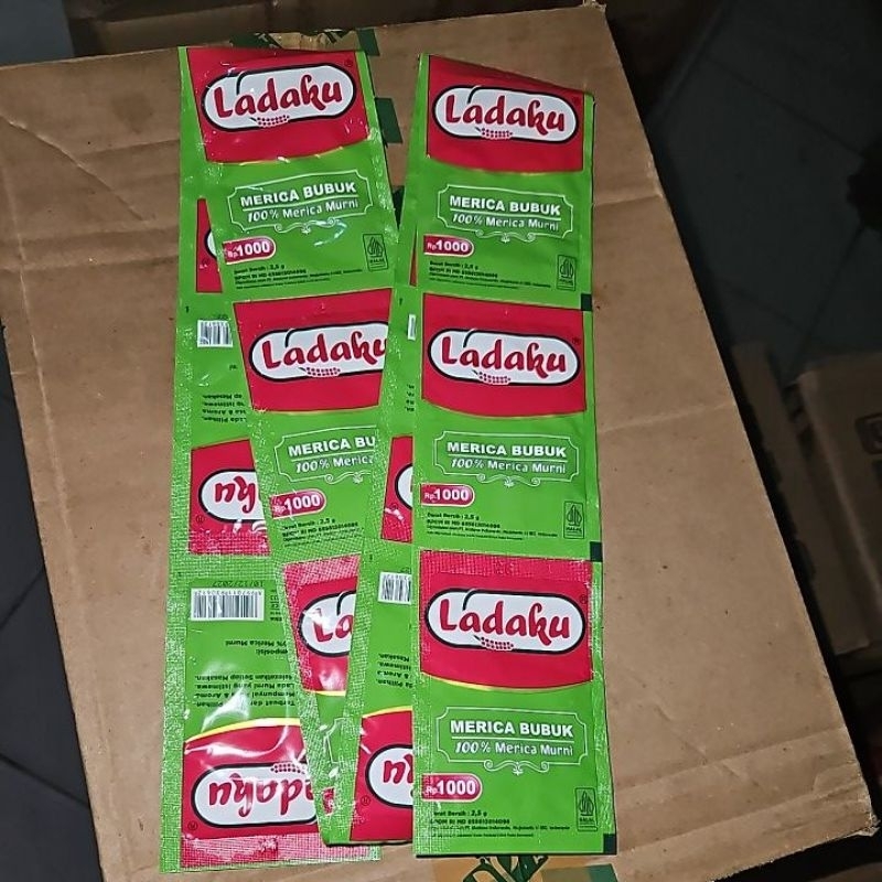 

LADAKU Merica Bubuk 1 Gantung (12 Saset x 2,5gr)