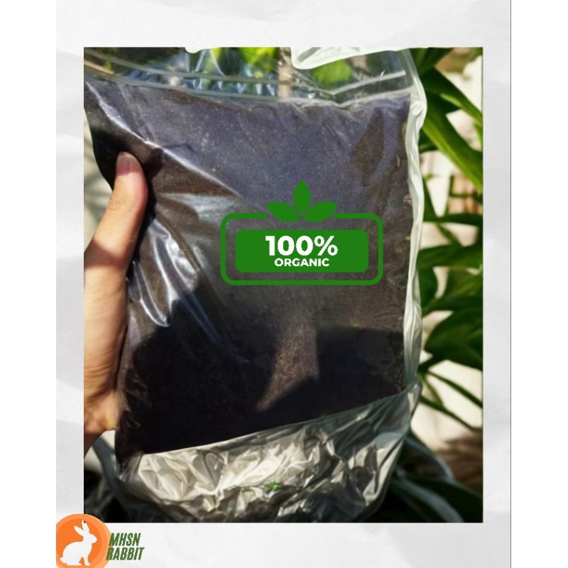 PUPUK KOHE KELINCI MURNI 1KG, Pupuk Kohe kambing 1Kg