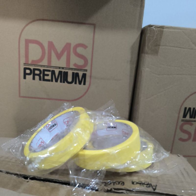 

Masking tape Lakban solasi kertas Dms Premium