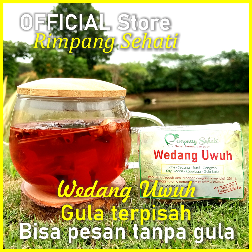 

Wedang Uwuh Komplit Khas Jogja wedang jahe Bersih Praktis tinggal seduh Rimpang Sehati