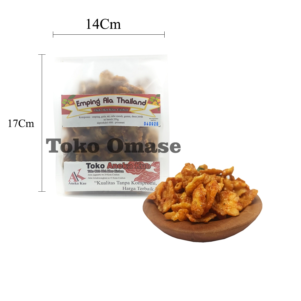 

Emping Melinjo Ala Thailand Oleh Oleh Khas Cirebon