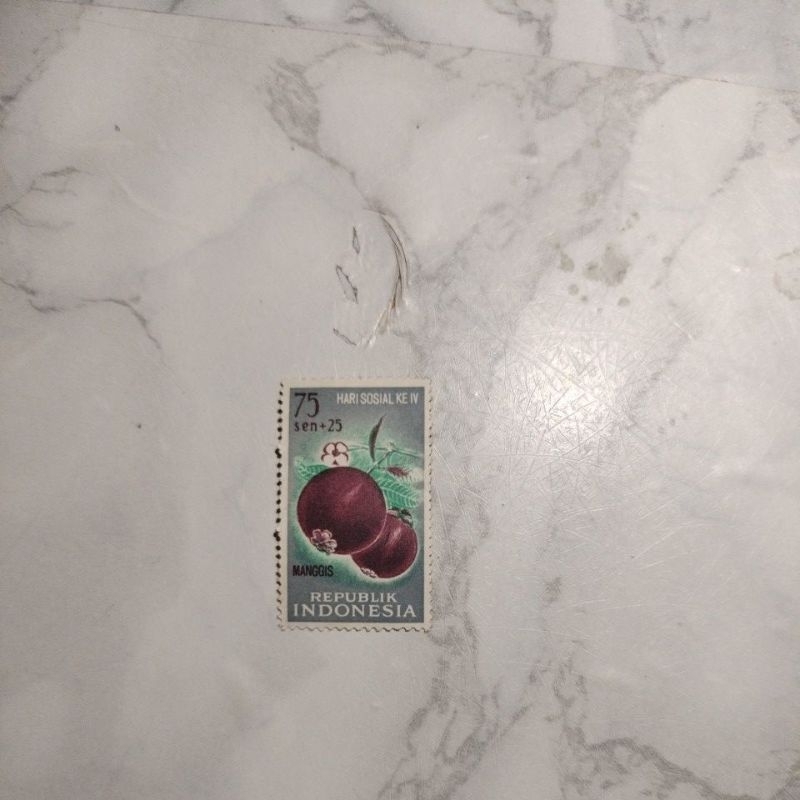 

Perangko Hari Sosial Ke IV 75sen+25 1Lembar