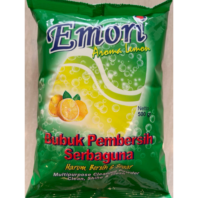 Emori Bubuk Pembersih Serbaguna Aroma Lemon 500gr