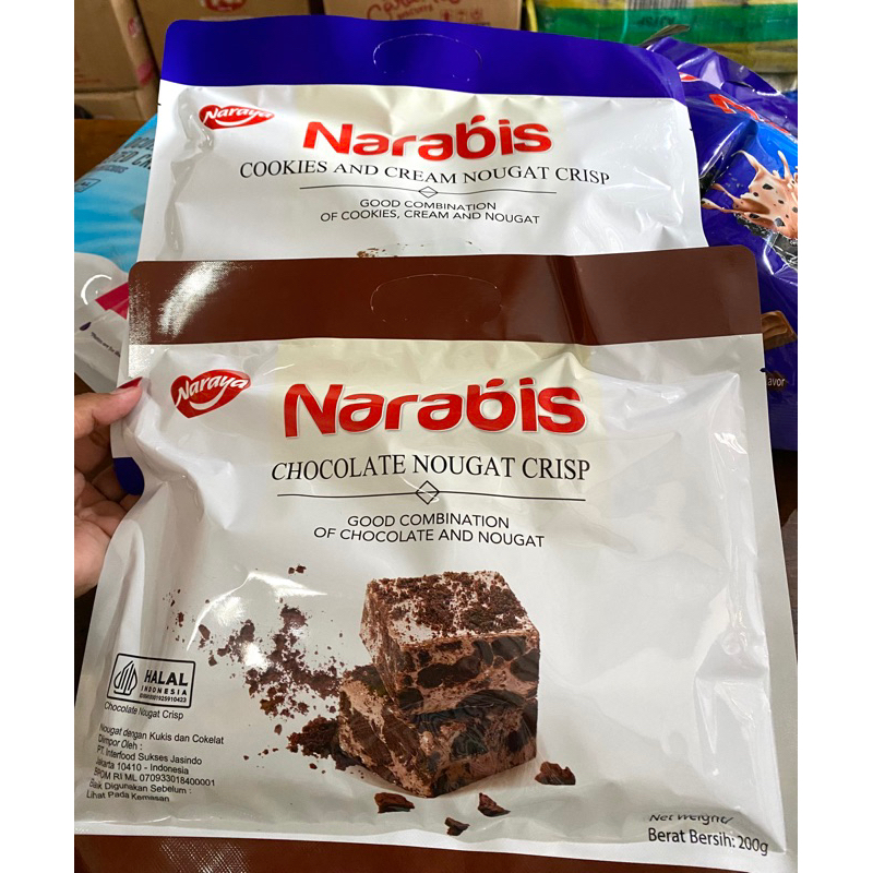 

Narabis nougat crisp
