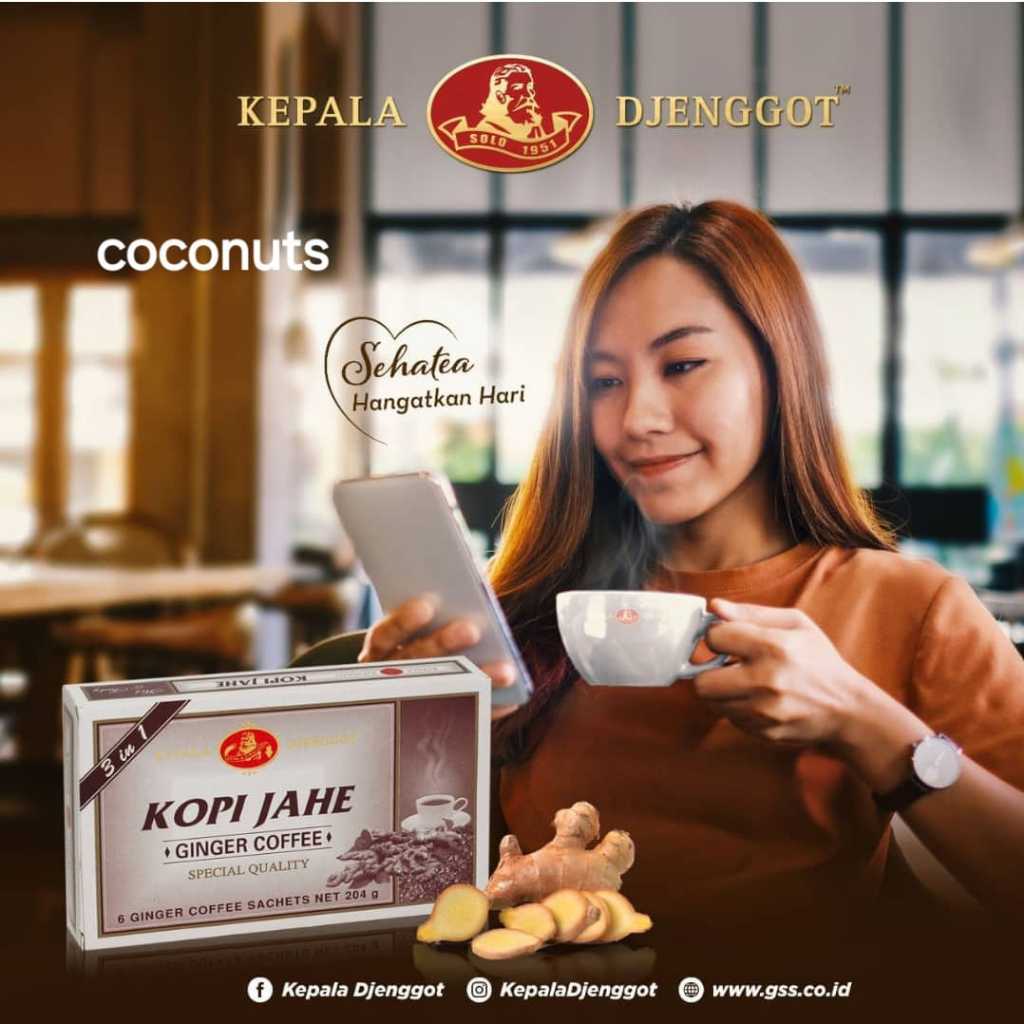 

Kopi Jahe Kepala Djenggot isi 6 sacht