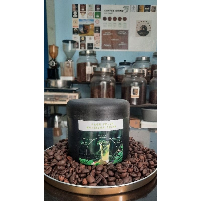 

KOLOR, Kopi Kelor. Kopi sehat sempurna
