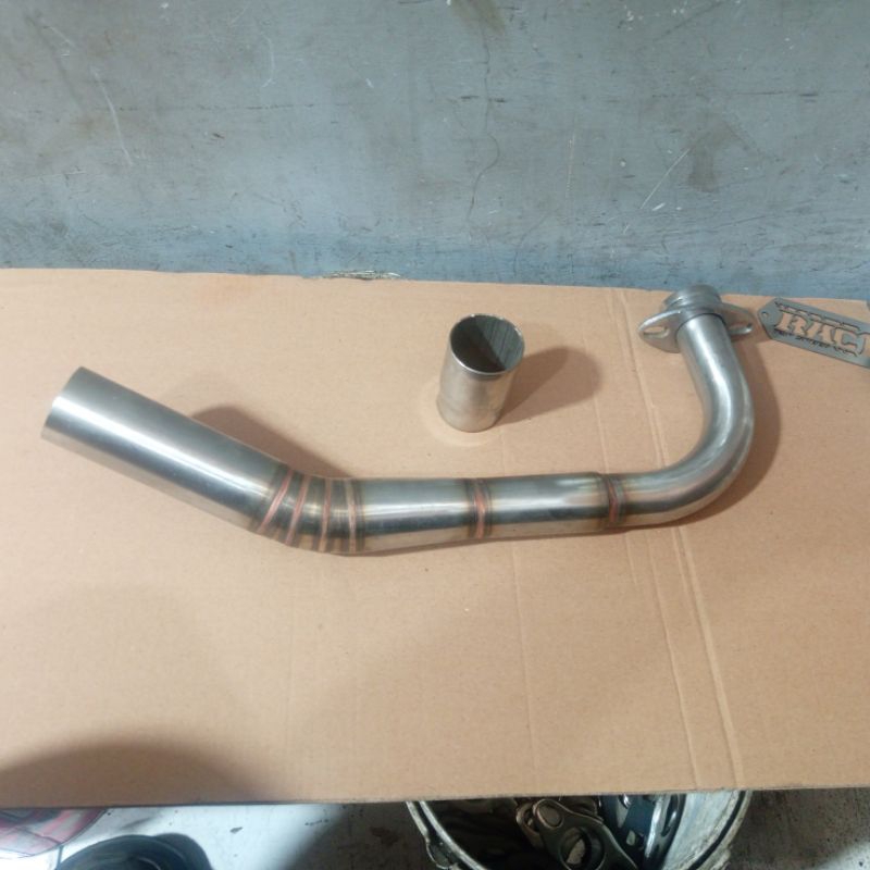 Pipa leheran knalpot Mio 28-32-38 free slip on