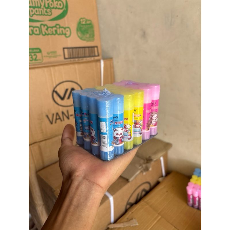 

Lem Kecil Glue Stick 1 Pack 24pcs Grosir