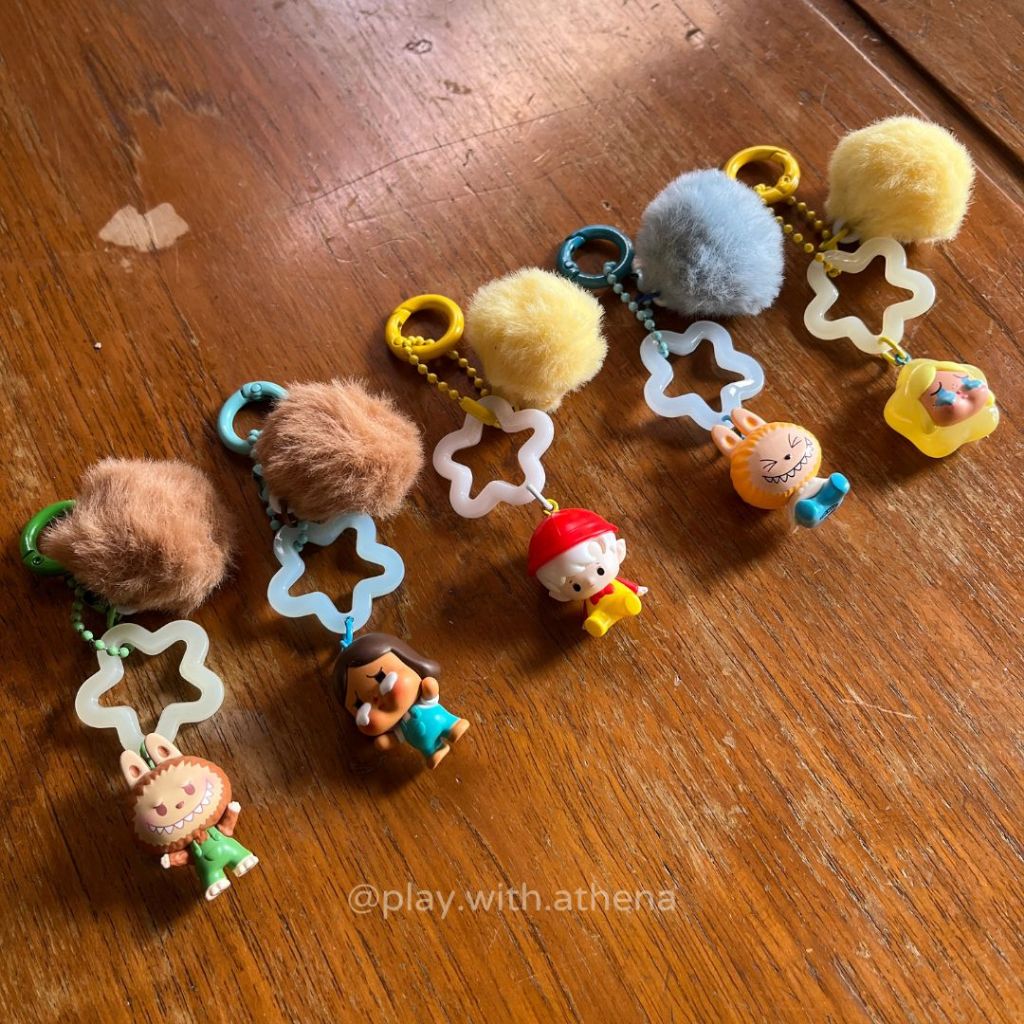 READY STOCK | Handmade Popbean Original – Gantungan Kunci Ganci Unik Buatan Sendiri