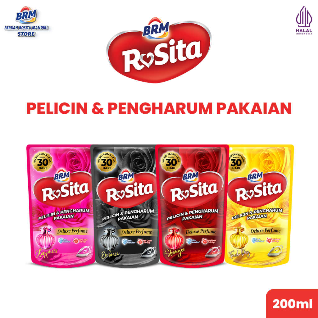 BRM Rosita Pelicin & Pengharum Pakaian 200ml