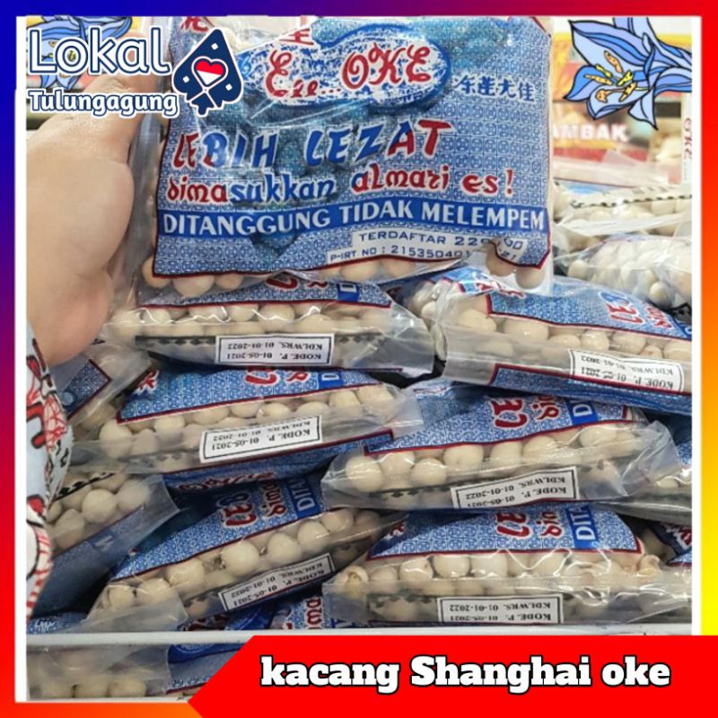 

Kacang Shanghai Atom Cap OKE 225 gram