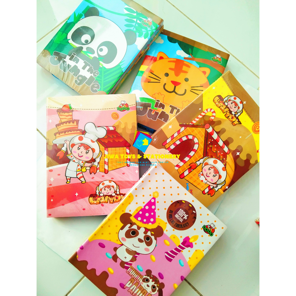 

Buku Tulis Bergaris Dodo 38