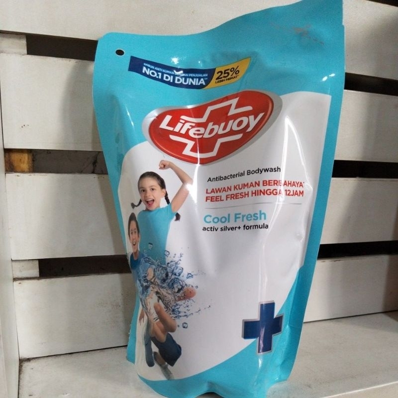 Lifebuoy sabun mandi cair cool fresh 400mL