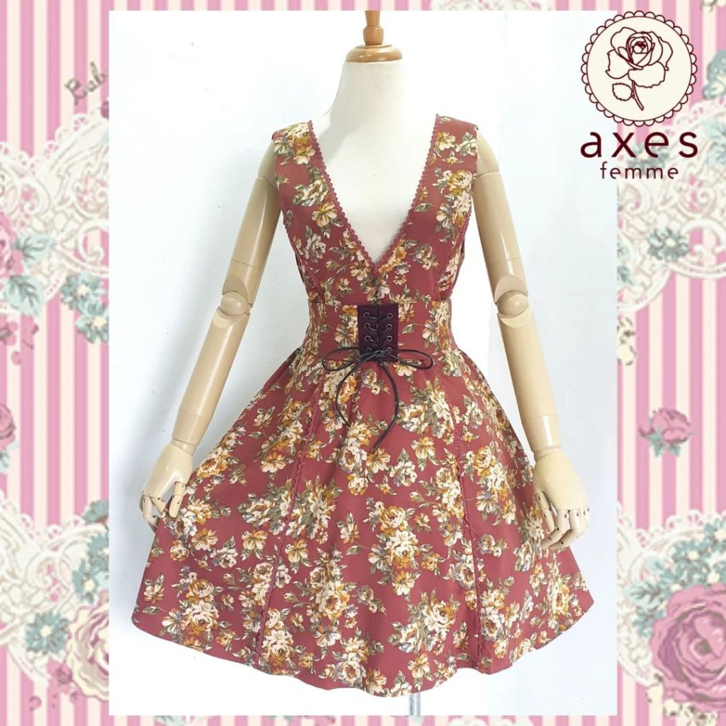 Axes Femme Floral Jsk