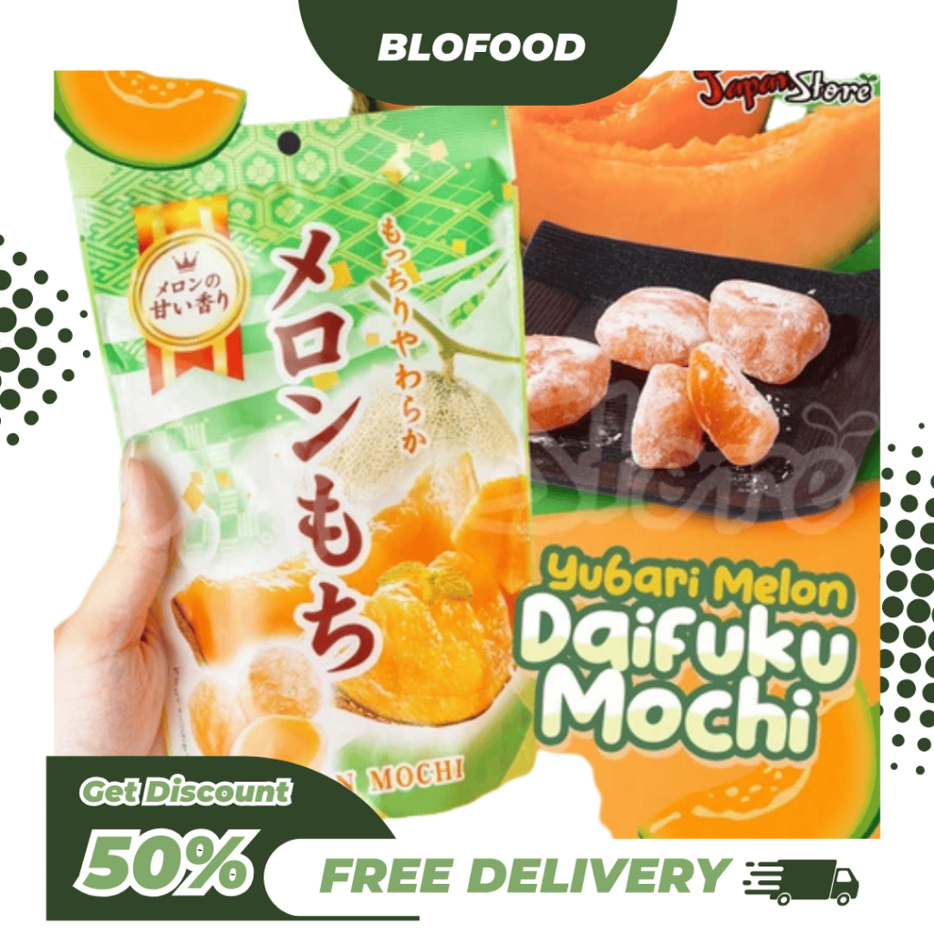 BF.ID Daifuku Mochi Yubari Melon [Mochi Buah Yubari Melon]