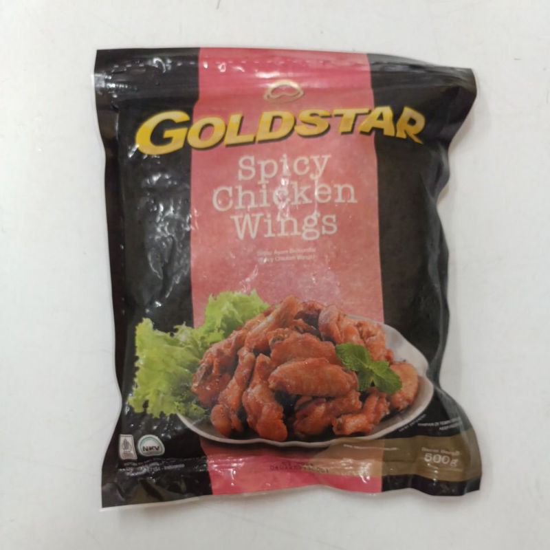

Goldstar Spicy Chicken Wings 500 gr