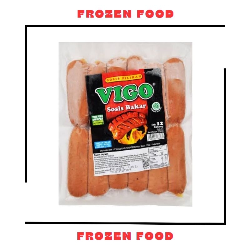 

Vigo Sosis Bakar Sapi Isi 12 500gr