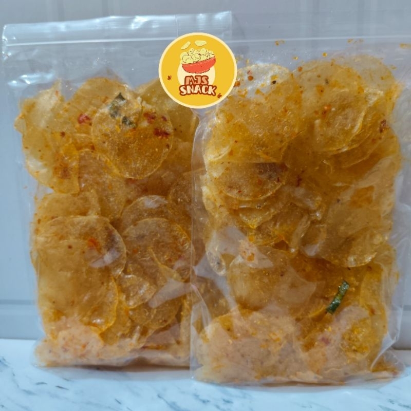 

kripik kaca pedas daun jeruk