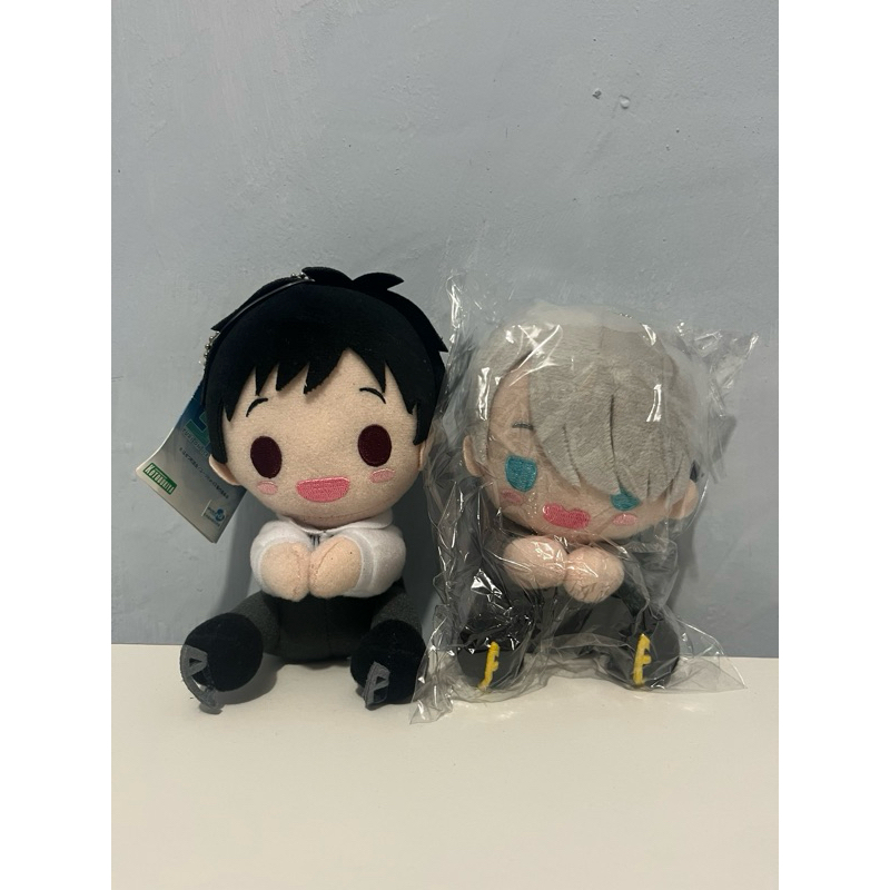 [YURI] READY OFFICIAL Boneka Keychain Pitanui Anime Yuri On Ice Yuri Victor
